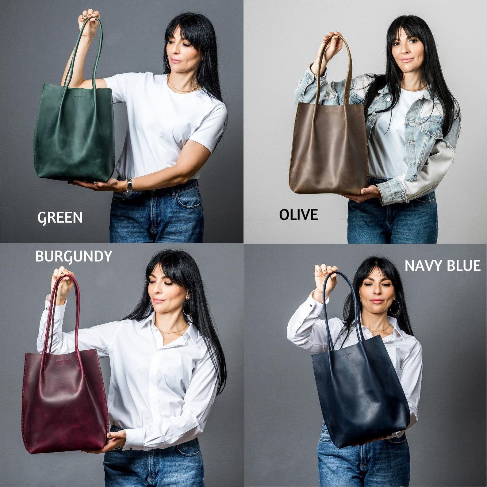 Cognac Leather Tote The Interesting  Item for Her