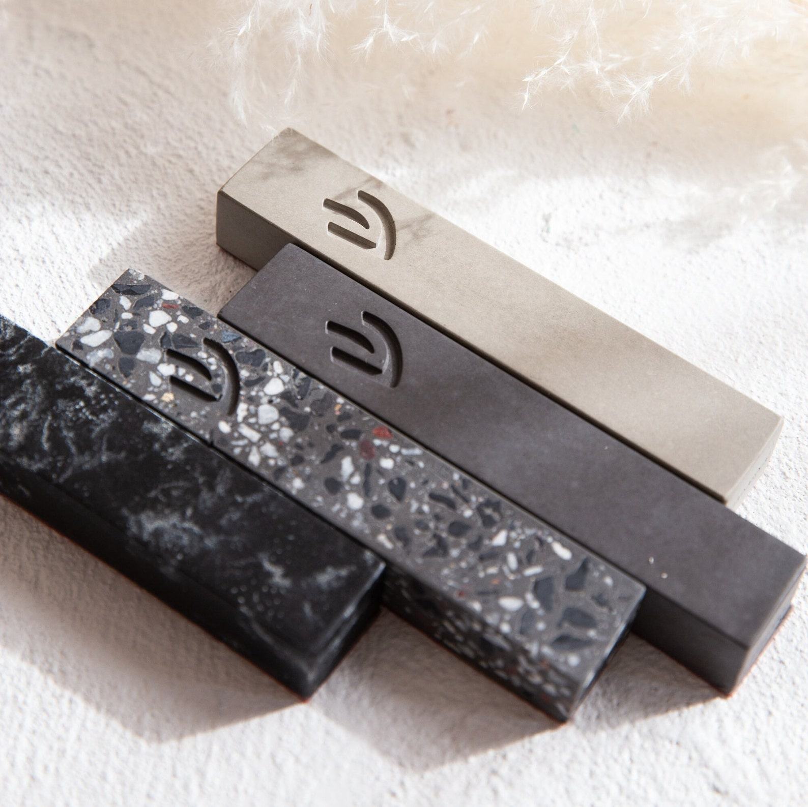 Contemporary Kosher Mezuzah Case with Scroll for Door, Self-Adhesive Mezuza Protection Cover for Indoor Use