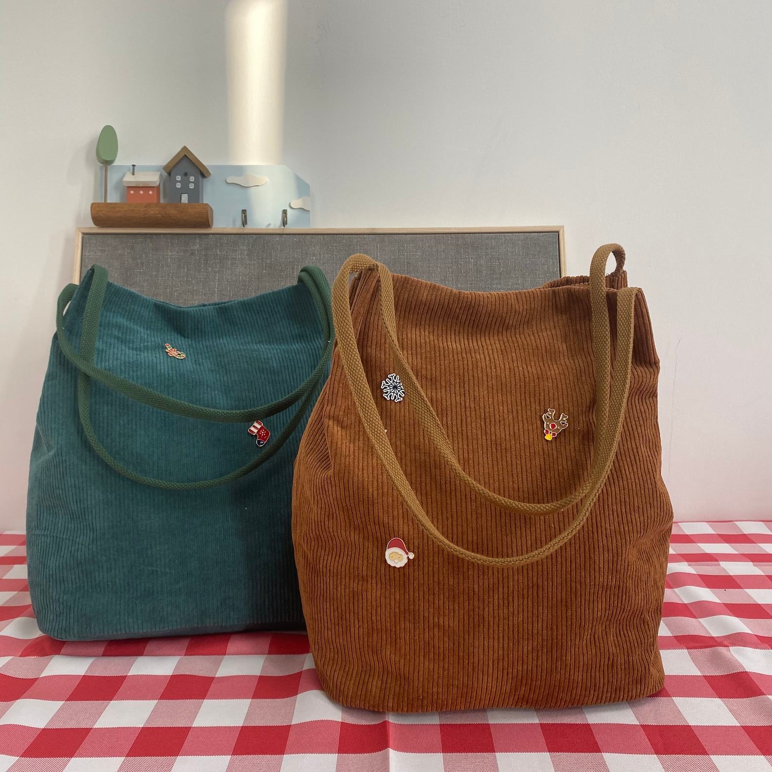 Corduroy Bucket Bag The Perfect Handbag for Everyday Style