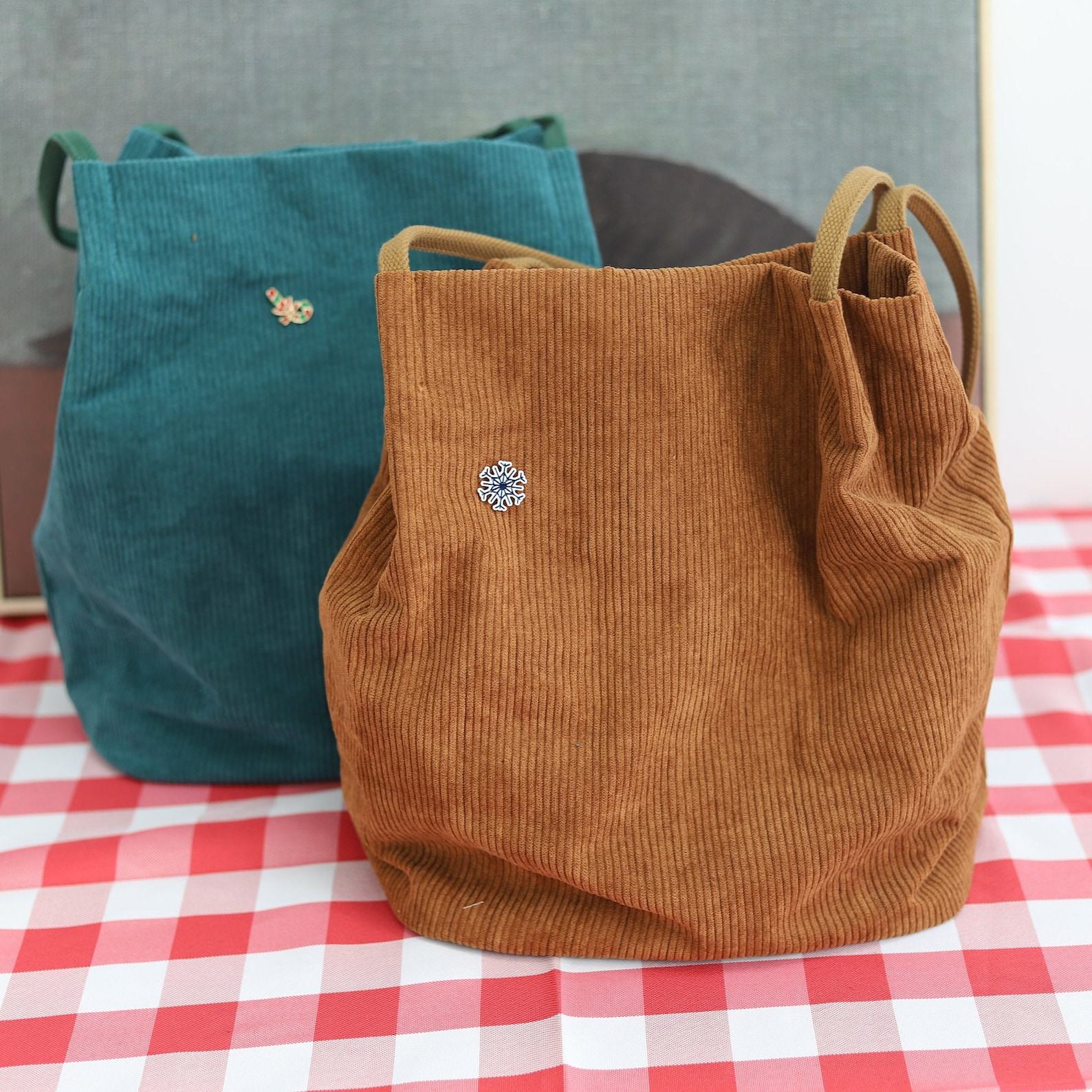Corduroy Bucket Bag The Perfect Handbag for Everyday Style