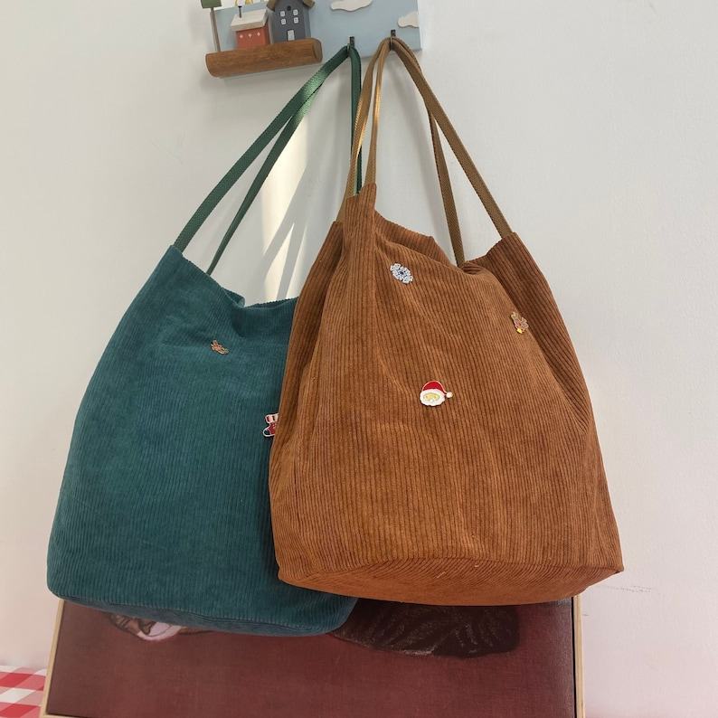 Corduroy Bucket Bag The Perfect Handbag for Everyday Style