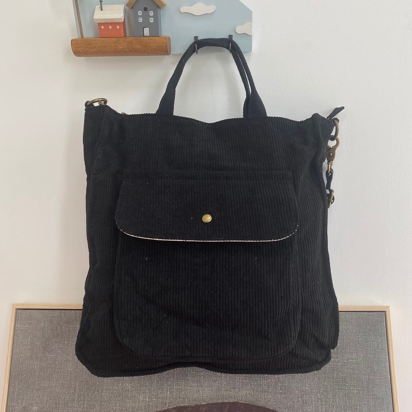 Corduroy Shoulder Bag The Perfect Tote for Shopping and Everyday Use