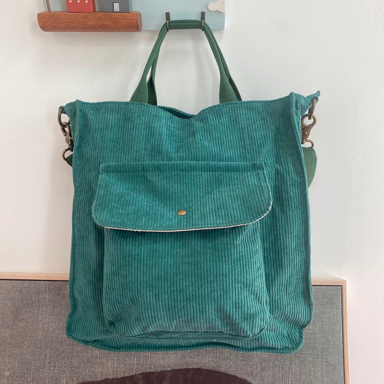 Corduroy Shoulder Bag The Perfect Tote for Shopping and Everyday Use