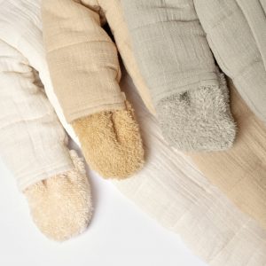 Cozy and Breathable Organic Muslin Astronaut Romper for Baby’s Cosmic Adventures