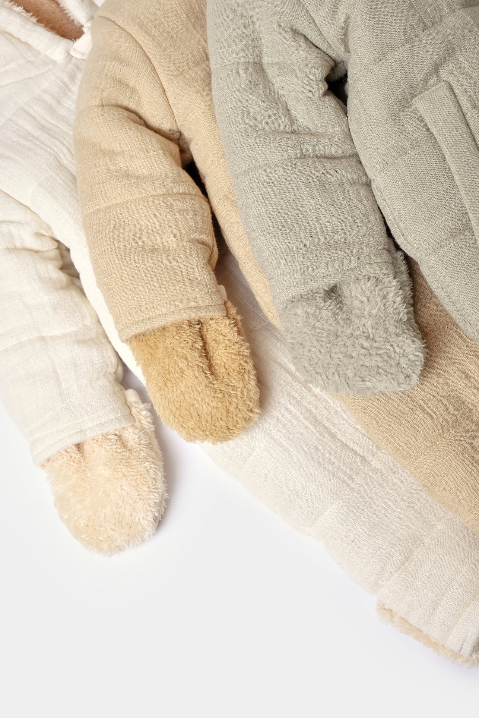 Cozy and Breathable Organic Muslin Astronaut Romper for Baby’s Cosmic Adventures - Image 6