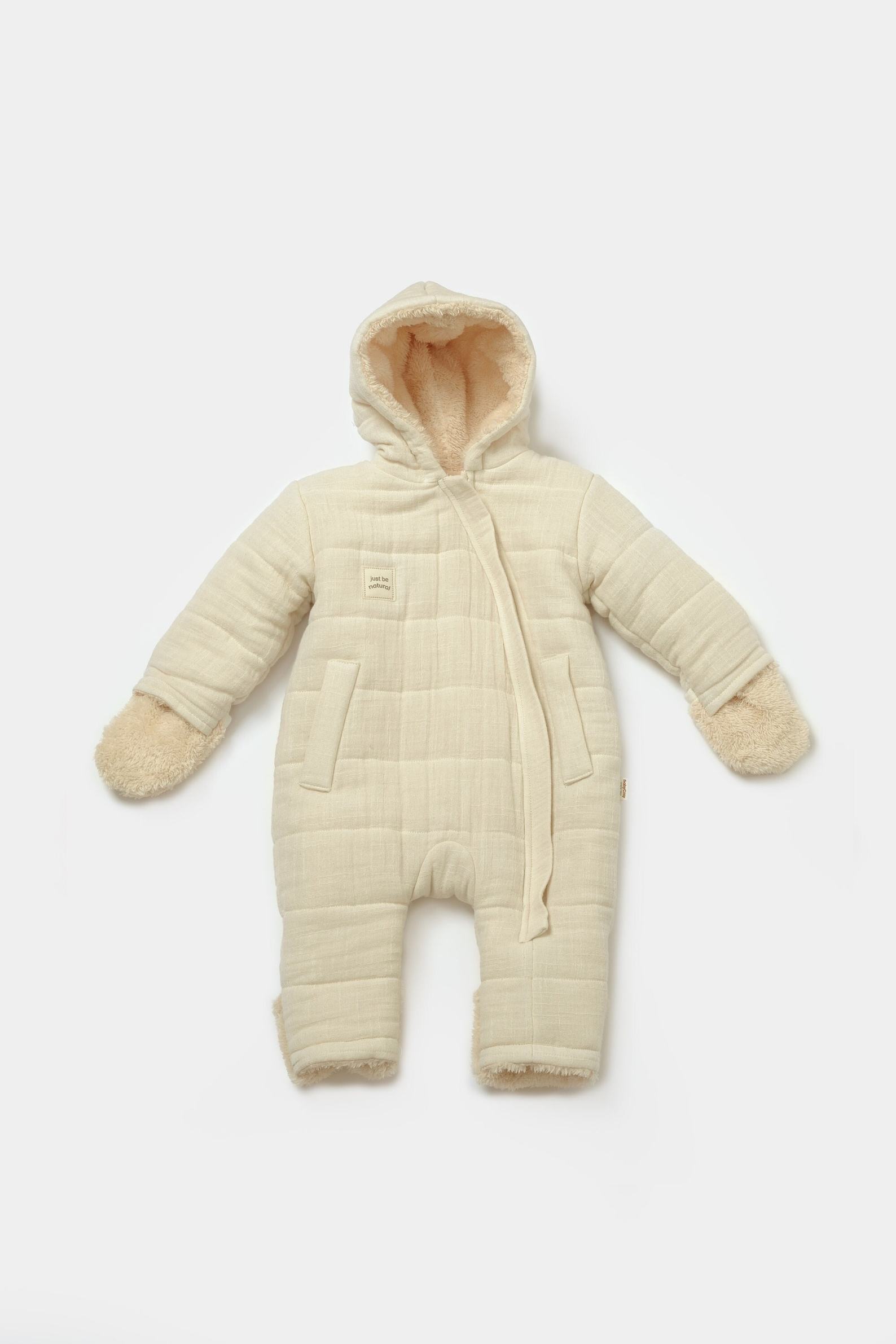 Cozy and Breathable Organic Muslin Astronaut Romper for Baby’s Cosmic Adventures - Image 2