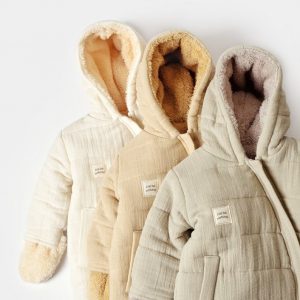 Cozy and Breathable Organic Muslin Astronaut Romper for Baby’s Cosmic Adventures