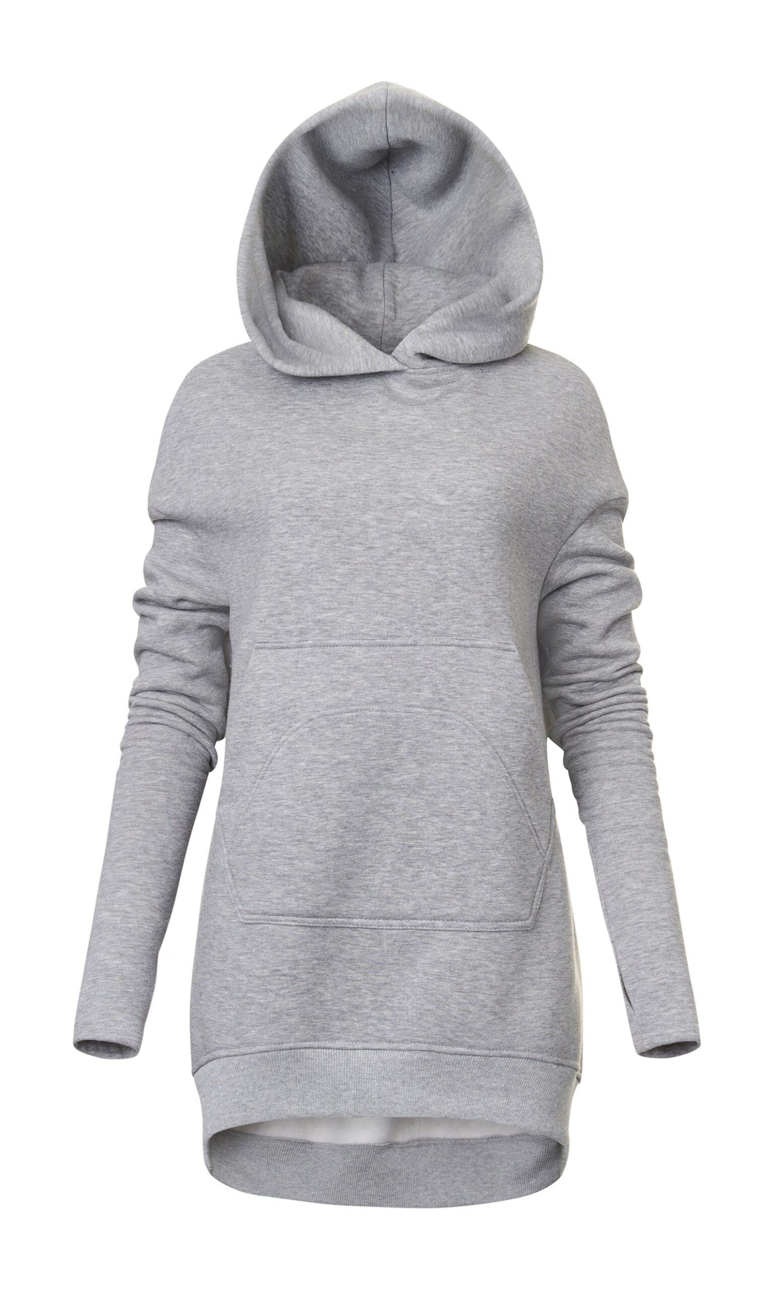 Cozy and Chic Elevate Your Style with Our Long Hoodie with Dropped Shoulder - Image 5