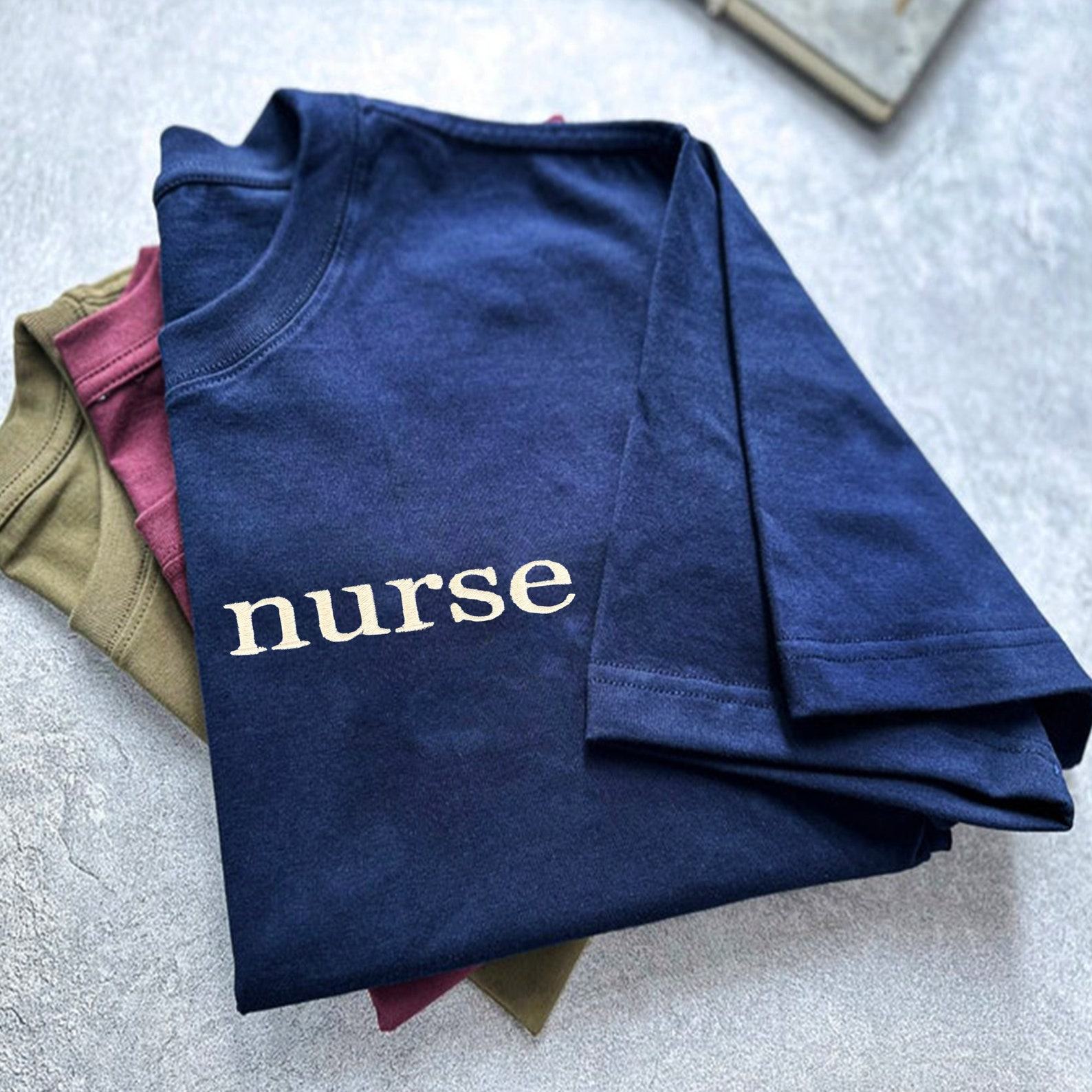 Cozy Comfort for Healthcare Heroes Embroidered Nurse Sweatshirt, Perfect for Graduation and Beyond