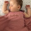 Cozy Comfort for Your Little One Personalized Knitted Cotton Baby Blanket