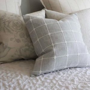 Cozy Comfort Indulge in the Plush Embrace of Rosie Light Grey Cushion