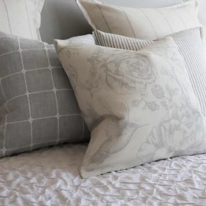 Cozy Comfort Indulge in the Plush Embrace of Rosie Light Grey Cushion