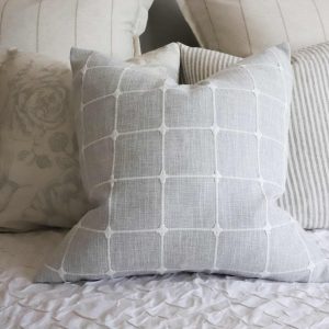 Cozy Comfort Indulge in the Plush Embrace of Rosie Light Grey Cushion