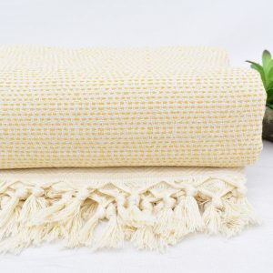 Cozy Comfort Indulge in the Warmth of Our Organic Turkish Blanket, 79×90