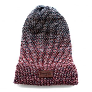 Cozy Comfort Knit Beanie with Luxurious Satin Lining, Vibrant Multicolor Patterns
