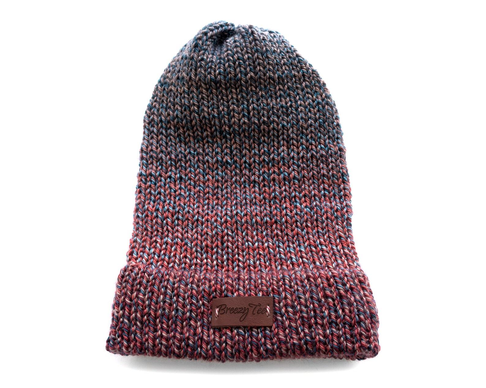 Cozy Comfort Knit Beanie with Luxurious Satin Lining, Vibrant Multicolor Patterns - Image 3
