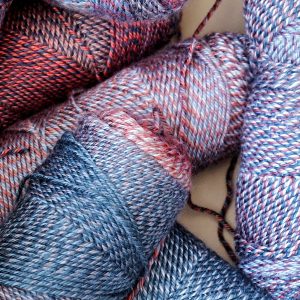 Cozy Comfort Knit Beanie with Luxurious Satin Lining, Vibrant Multicolor Patterns