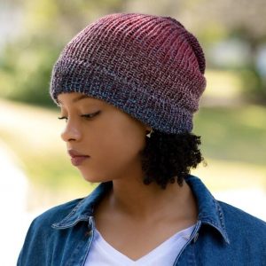 Cozy Comfort Knit Beanie with Luxurious Satin Lining, Vibrant Multicolor Patterns