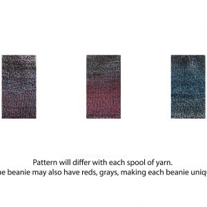 Cozy Comfort Knit Beanie with Luxurious Satin Lining, Vibrant Multicolor Patterns