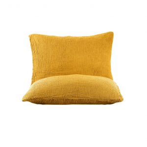 Cozy Comfort Mustard Pure Cotton Gauze Throw for All Seasons