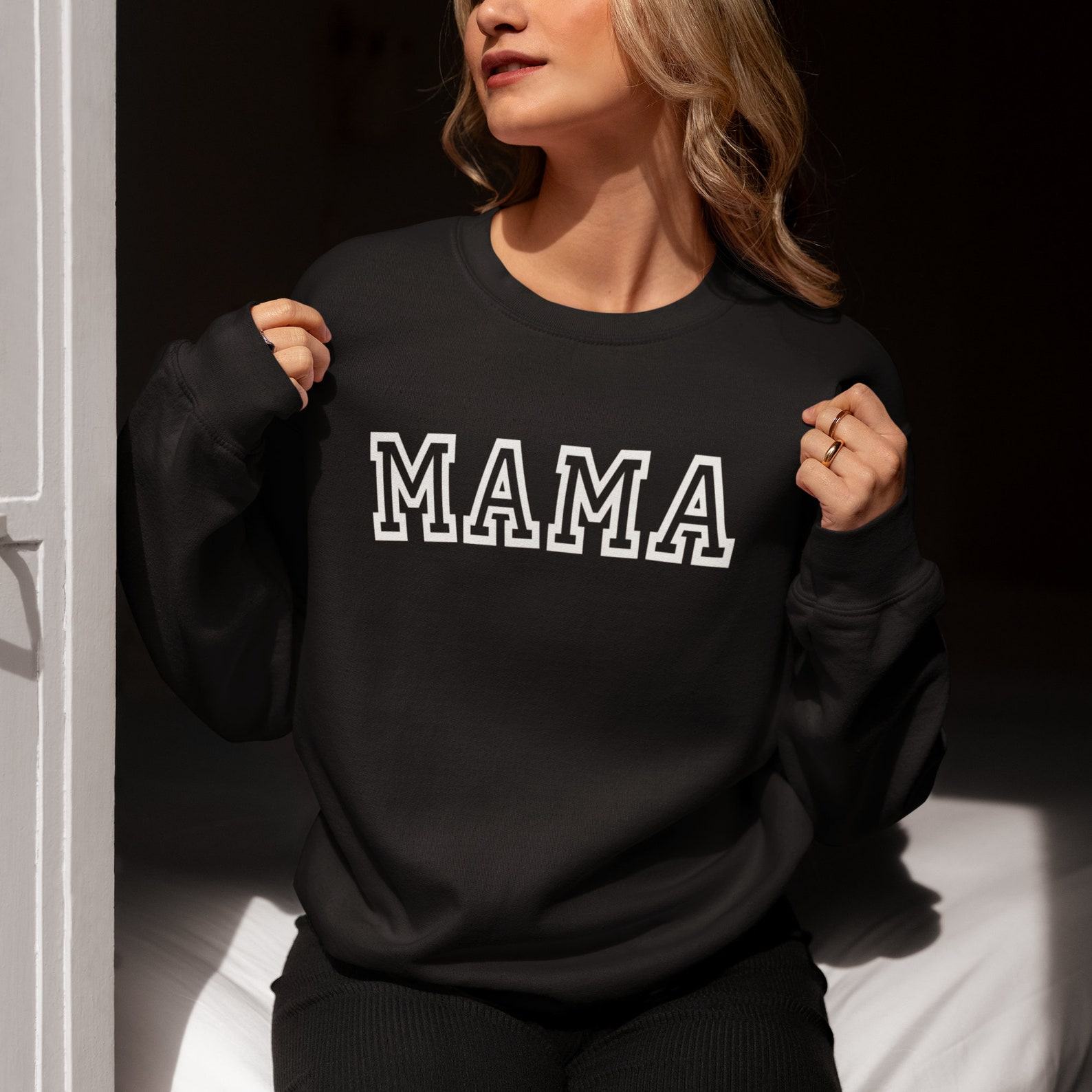 Cozy Fall Essentials Mama Sweatshirt, the Interesting  Item for Stylish Moms