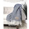 Cozy Farmhouse Herringbone Throw Personalize Your Comfort with Style