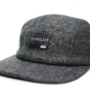 Cozy Grey Wool 5-Panel Hat Elevate Your Winter Style
