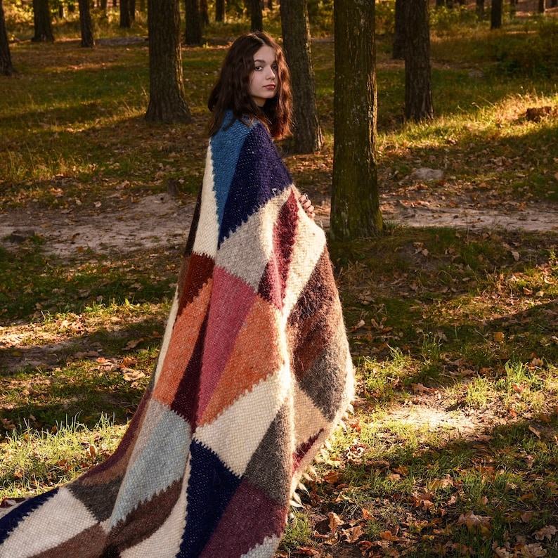 Cozy Haven California King Wool Blanket for a Scandinavian Sanctuary