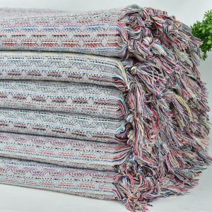 Cozy Haven Oversized Leaf Blanket for Sofa, Bed, and Pilates (77×89 Inches)