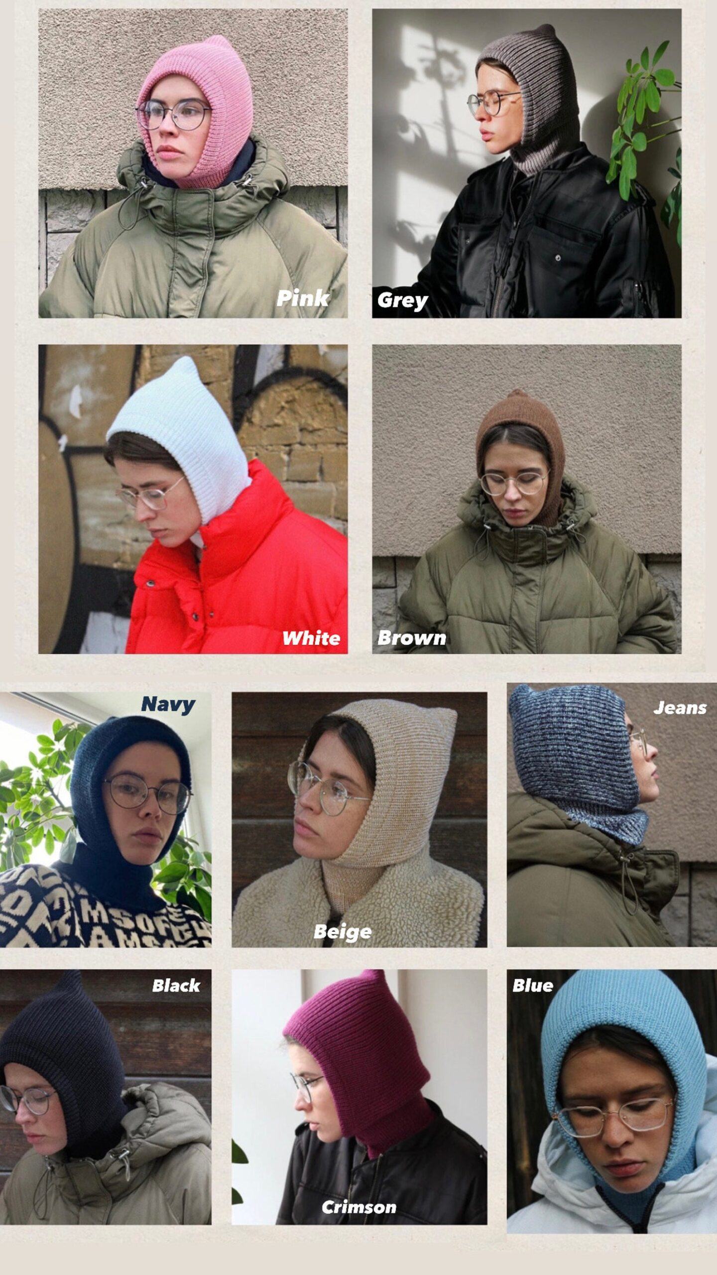 Cozy Knitted Balaclava The Ultimate Winter Warmth and Style - Image 6