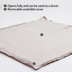 Cozy Nights in Nature’s Embrace All-Natural Wool Sleeping Bag for Year-Round Comfort