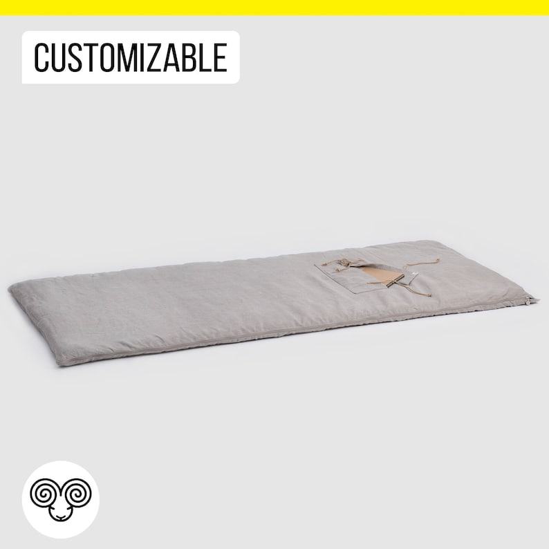 Cozy Nights in Nature’s Embrace All-Natural Wool Sleeping Bag for Year-Round Comfort