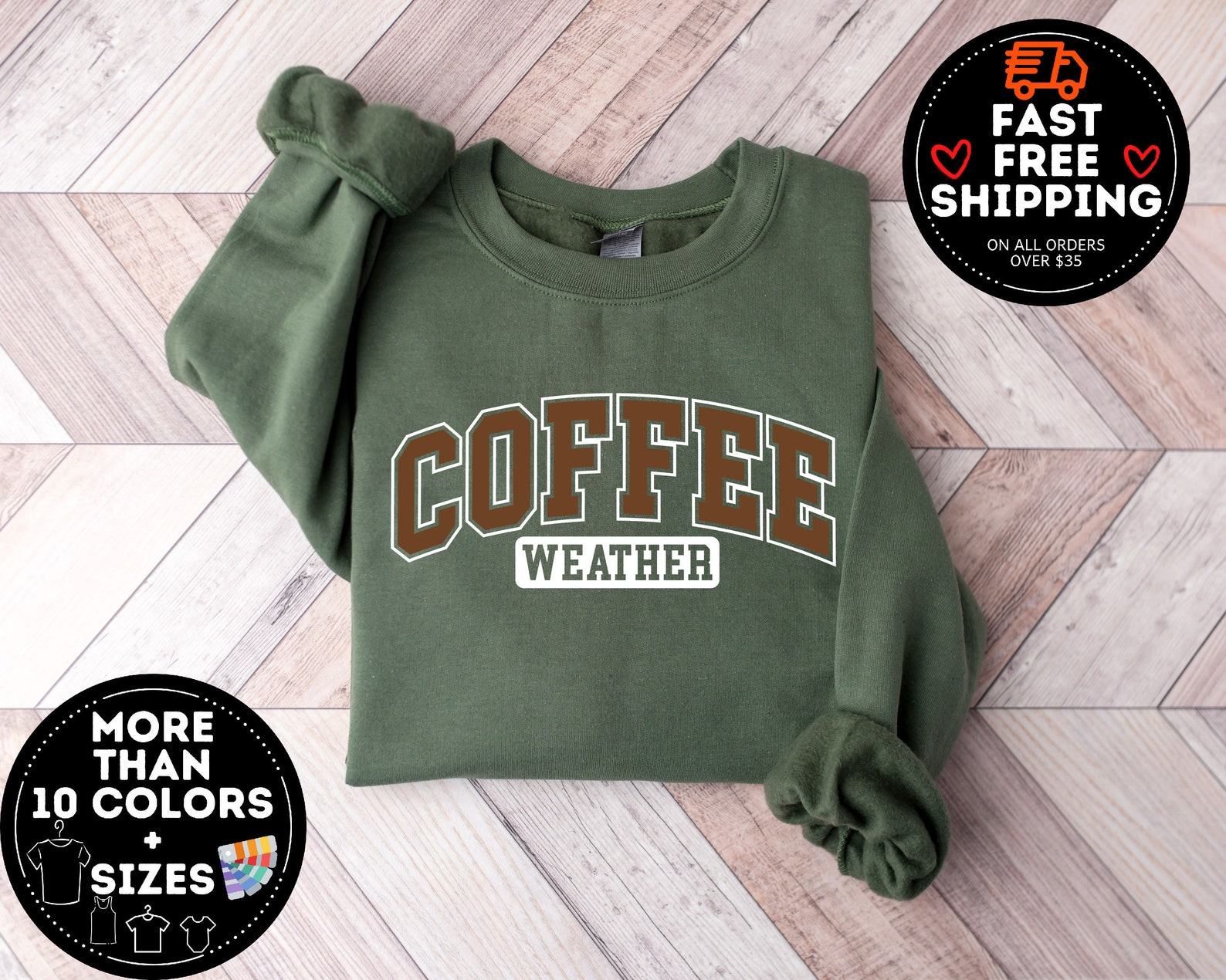 Cozy Up with Coffee The Perfect Sweatshirt for Coffee Lovers and Fall Vibes - Image 2