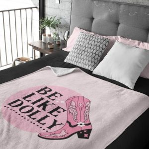 Cozy Up with Dolly The Ultimate Minky Blanket for True Fans