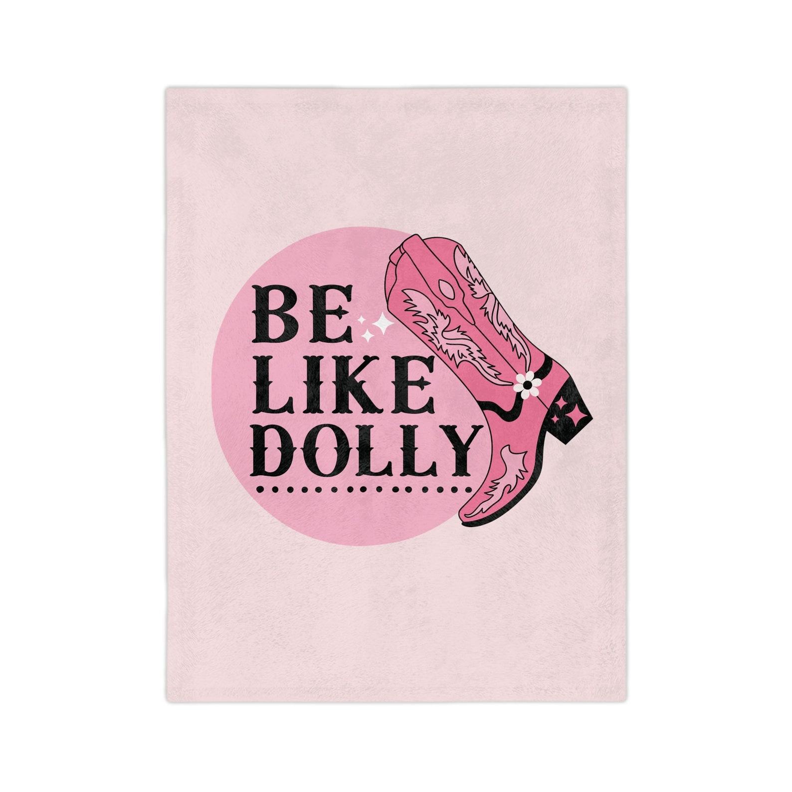 Cozy Up with Dolly The Ultimate Minky Blanket for True Fans