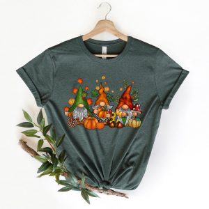 Cozy Up with Our Enchanting Gnomes Fall Sweatshirt A Festive Treat for Thanksgiving and Beyond