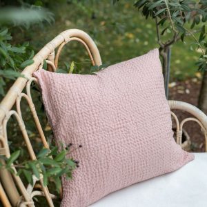 Cozy Waffle Linen Throw Pillowcase Rustic Charm for Your Home Decor
