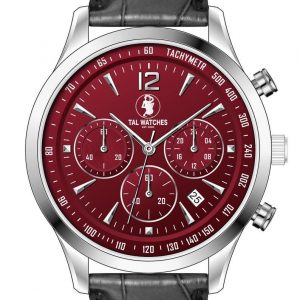 Crimson Radiance Captivating Chronograph with Sapphire Bassy