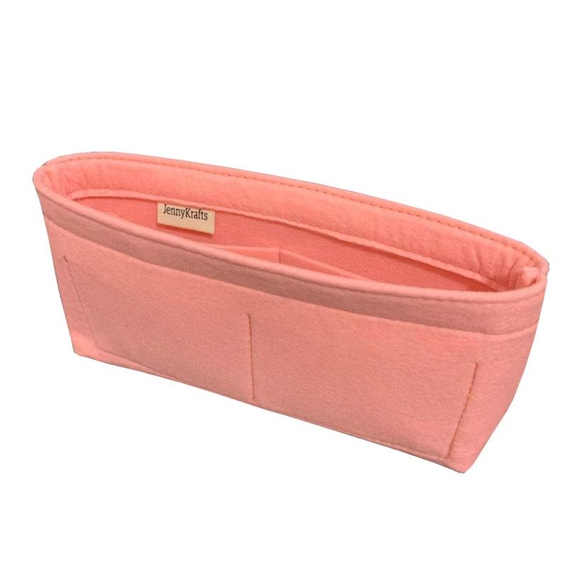 CROISETTE Organizer The Ultimate Felt Purse Insert for Cosmetic, Makeup, and Handbag Organization