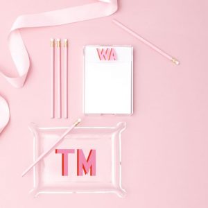 Crystal-Clear Acrylic Tray Elevate Your Home Decor with Modern Elegance