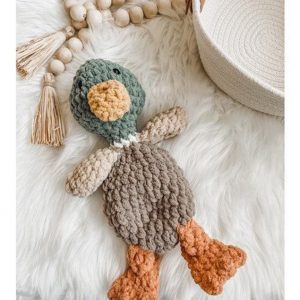 Cuddle Up with Our Adorable Duck Lovey The Perfect Comfort for Your Little One