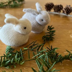 Cuddle-Worthy Cashmere Bunny Duo Easter’s Hoppy Companions