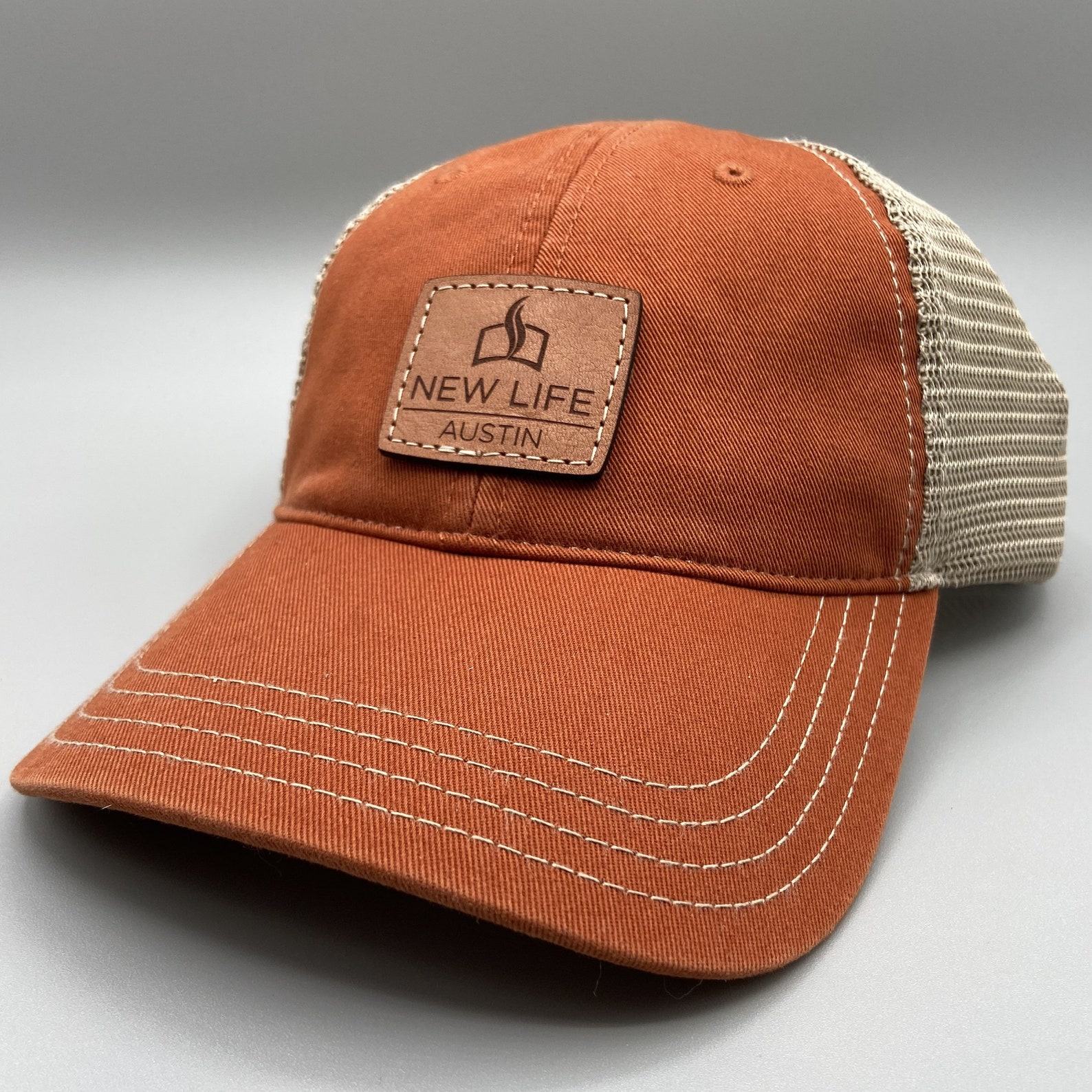 Custom Leather Patch Hats Elevate Your Brand with Laser-Engraved Style