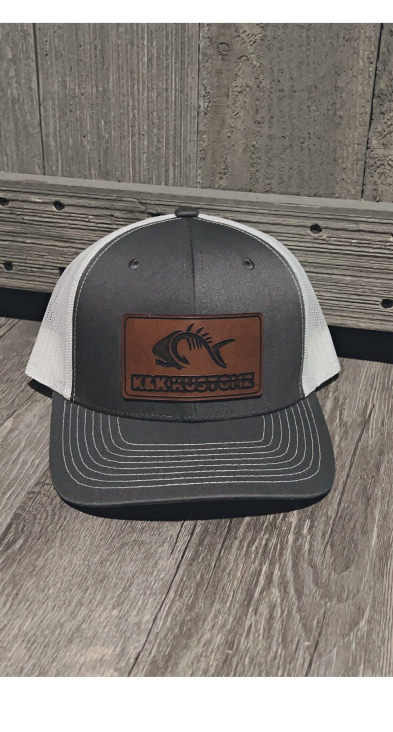 Custom Leather Patch Trucker Hat Elevate Your Brand with Personalized Style - Image 2