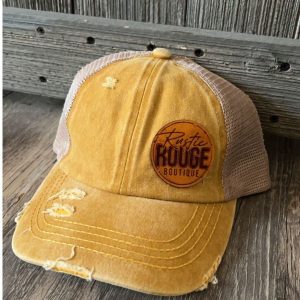 Custom Leather Patch Trucker Hat Elevate Your Brand with Personalized Style