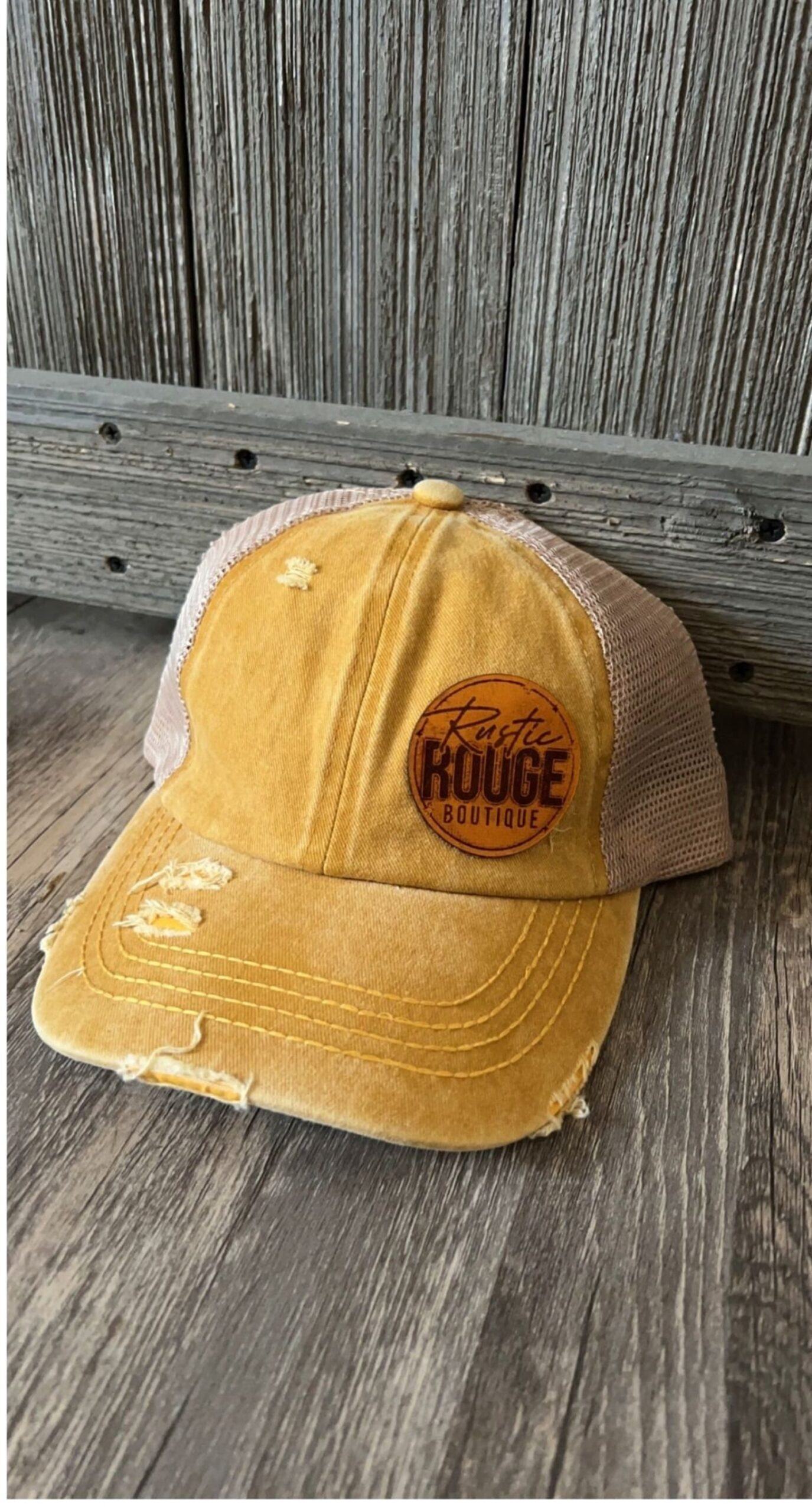 Custom Leather Patch Trucker Hat Elevate Your Brand with Personalized Style - Image 3