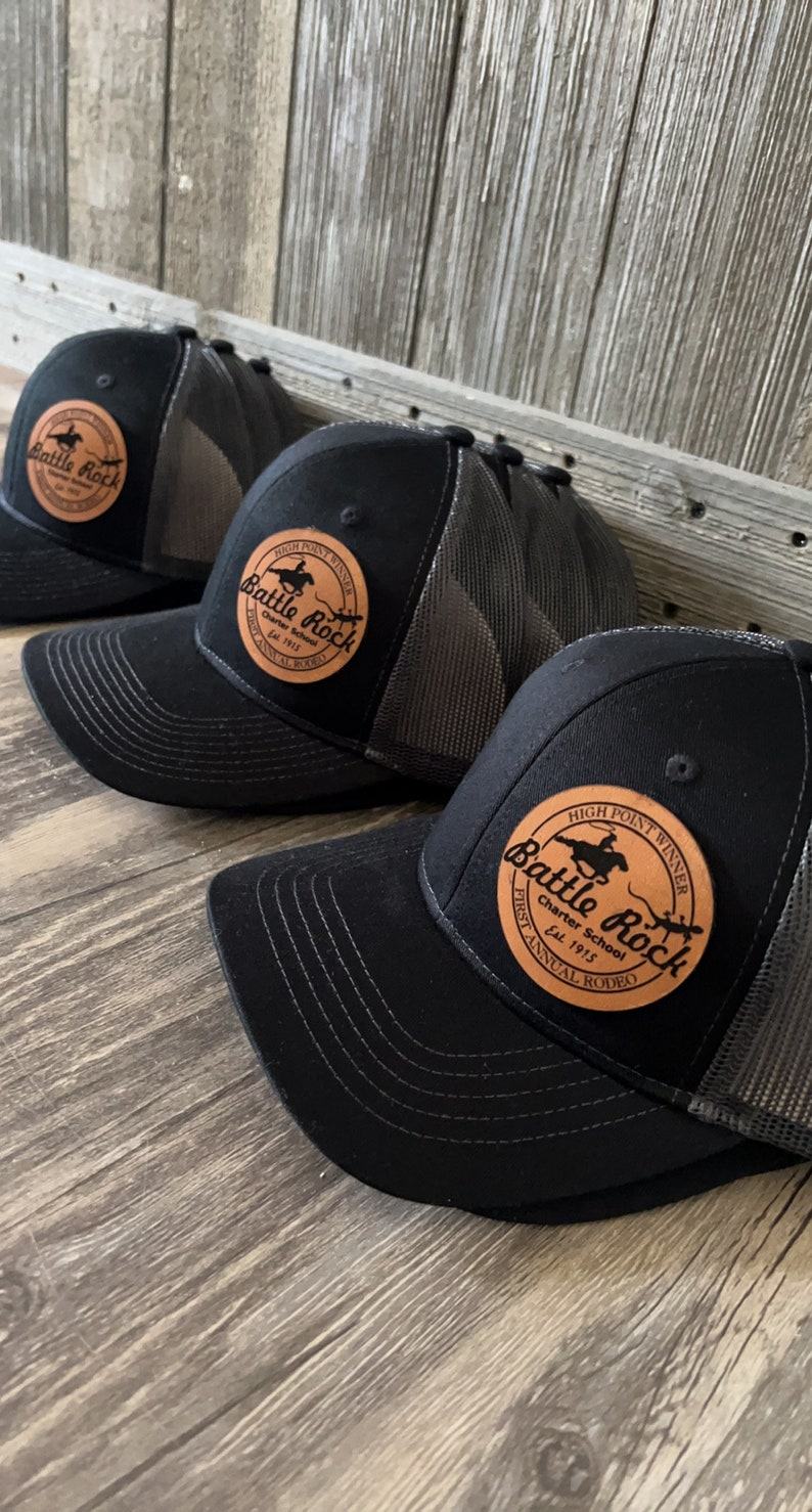 Custom Leather Patch Trucker Hat Elevate Your Brand with Personalized Style