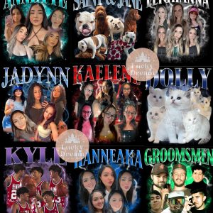 Customizable Bootleg Rap Pet Shirt Immortalize Your Furry Friend in Vintage Style