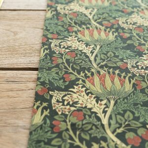 Customizable Cotton Tablecloth Scottish Thistle by William Morris, Perfect for Mother’s Day
