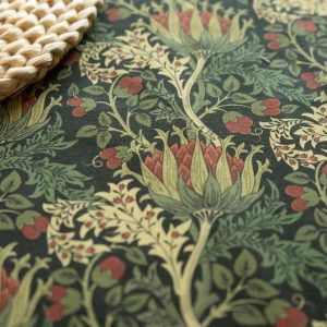 Customizable Cotton Tablecloth Scottish Thistle by William Morris, Perfect for Mother’s Day